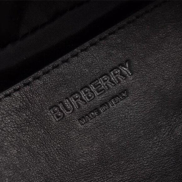 Burberry Beige Check Logo Belt Bag - Picture 8 of 8